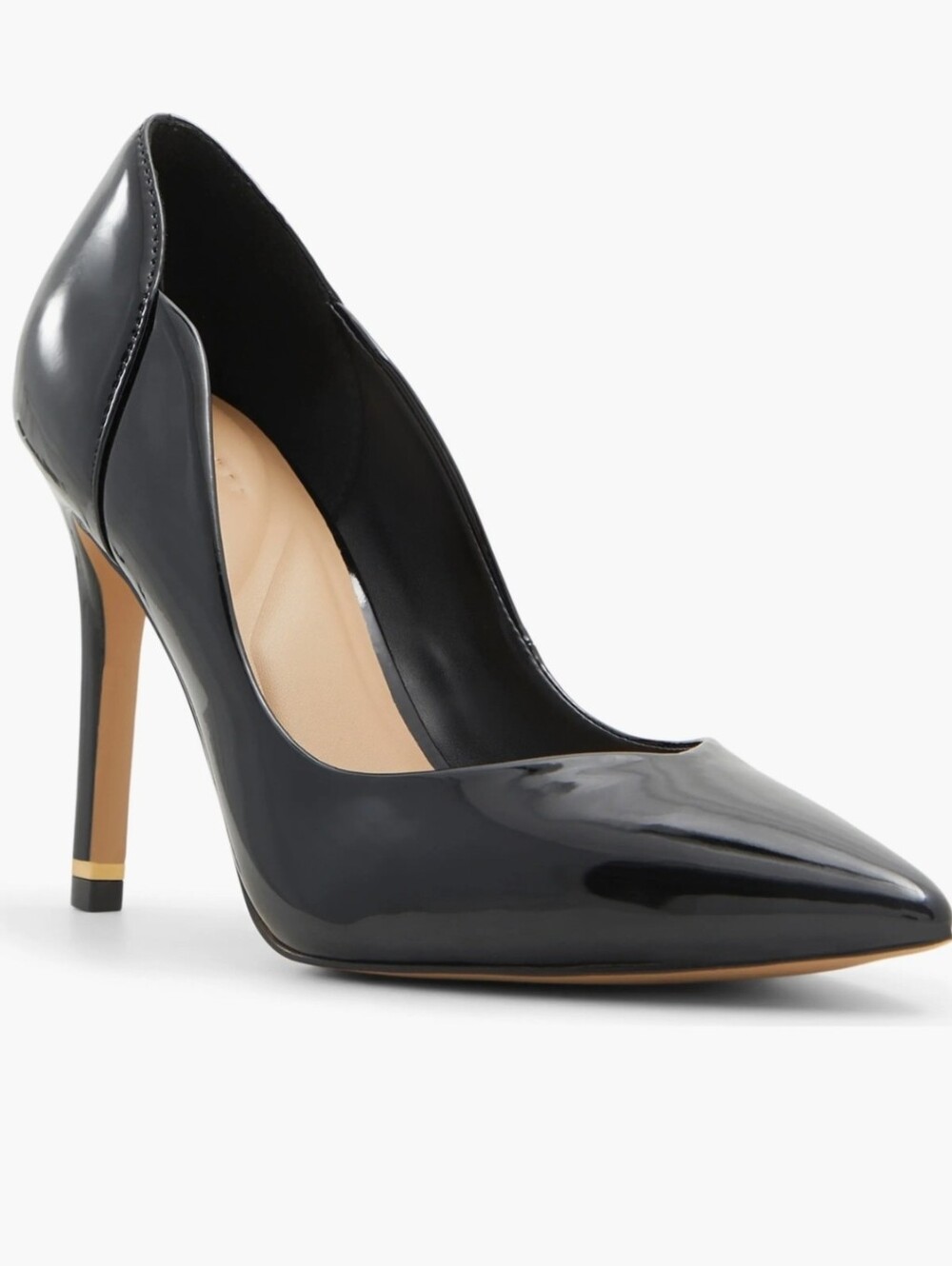 Ted Baker Black Patent Camille Pump